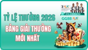 Tỷ Lệ Thưởng Xổ Số GG88 2026 – Bảng Giải Thưởng Mới Nhất